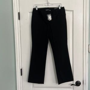 The Limited, Exact Stretch black book-cut dress pants, size 8 short